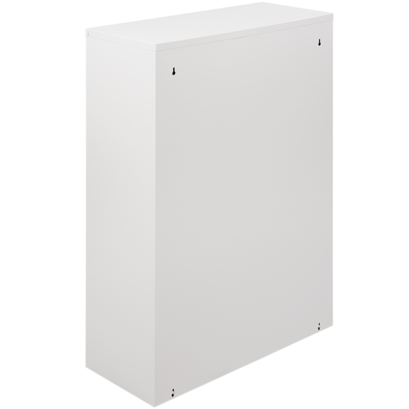 Cubo De Basura Metálico Con 4 Compartimentos Blanco Para Reciclaje_2