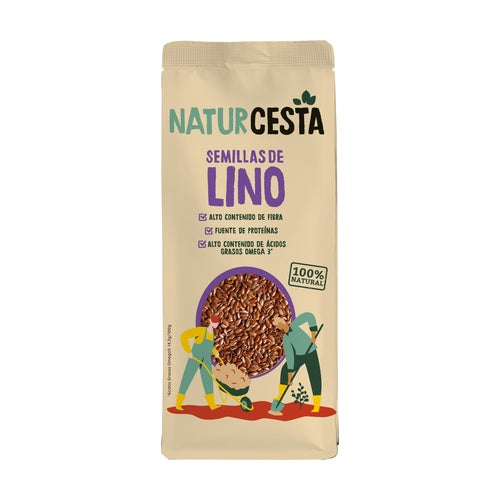 Sementes de Linho Naturcesta 400 g