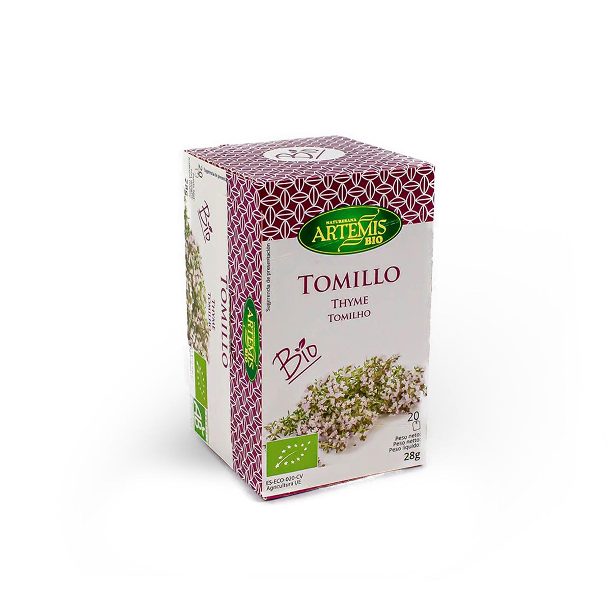 Tomilho Artemis, 20 filtros.