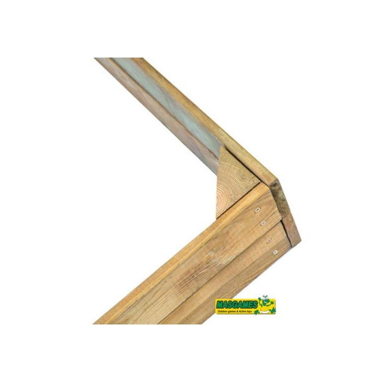 Arenero De Madera Masgames Basic Rectangular Con Cubierta De Lona._1