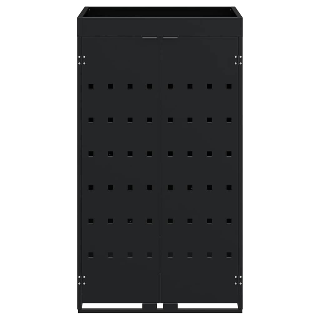 Almacenamiento Para Contenedor Rueda Con Techo Para Plantas Para Contenedor De 240l_5