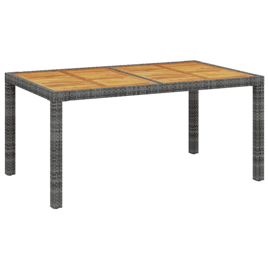 Vidaxl Set De Comedor De Jardín 5 Pzas Y Cojines Ratán Sintético Gris_3