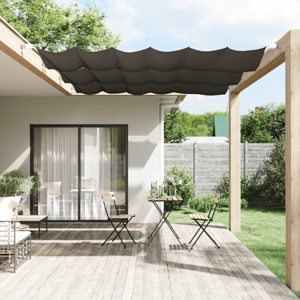 Vidaxl Toldo Vertical Gris Antracita 60x270 Cm Tela Oxford_1
