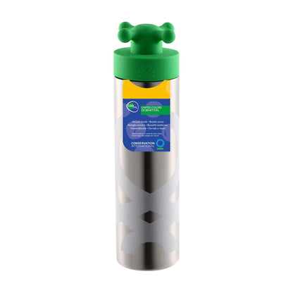 Botella De Agua De Doble Pared 500ml Acero Inoxidable Con Tapa Verde_4