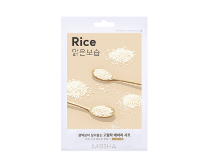Missha Airy Fit Sheet Mask [rice] (19g) - Mascarillla (arroz)_0