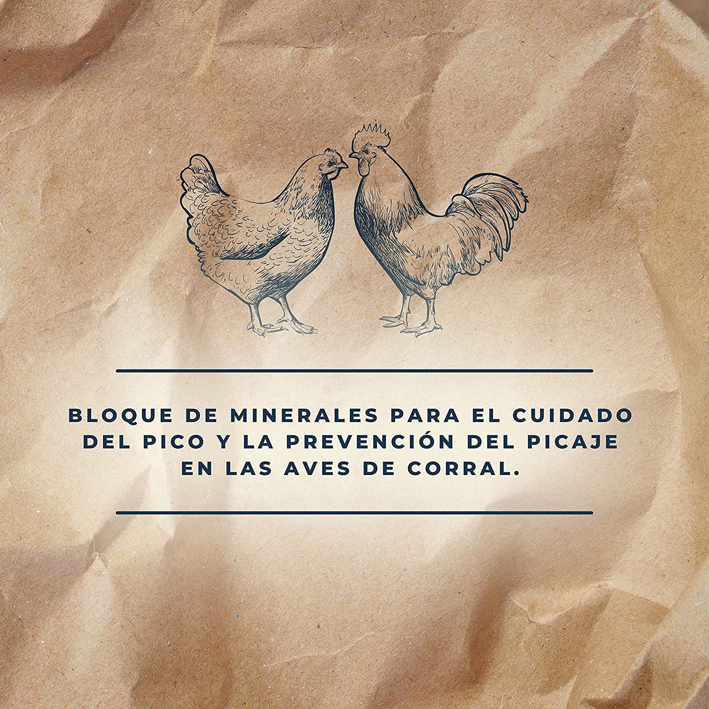 Bloque De Minerales Para Aves De Corral, Pickblock, Bloque De Picoteo Para Cuidar El Pico, Oligoelementos, Aprox. 6 Kg_3