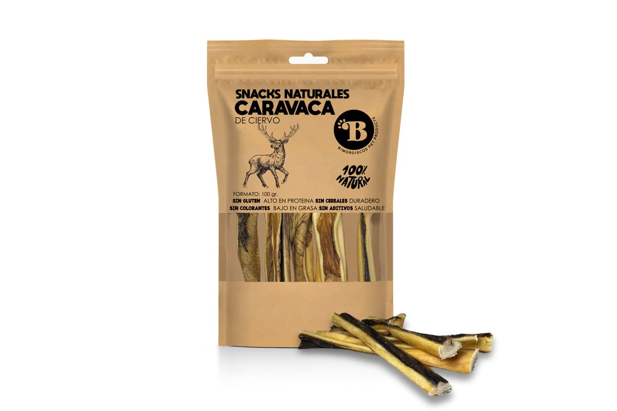 Bimordiscos Caravaca De Ciervo Para Perros. 500g_0
