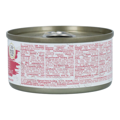 Kit Cat Canned Gravy - Frango e Anchovas 70g Ração húmida para gatos com molho