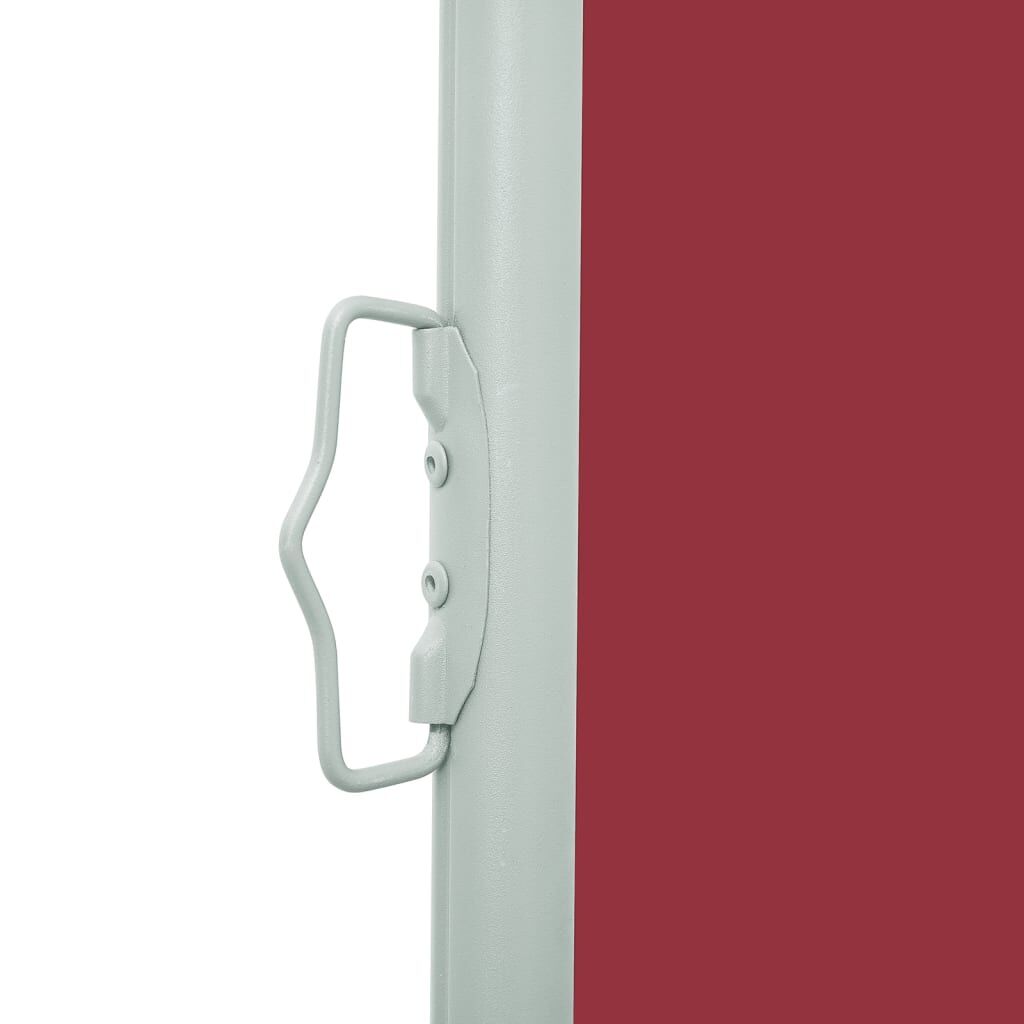 Vidaxl Toldo Lateral Retráctil Para Patio Rojo 140x500 Cm_3
