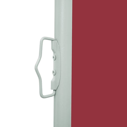 Vidaxl Toldo Lateral Retráctil Para Patio Rojo 140x500 Cm_3