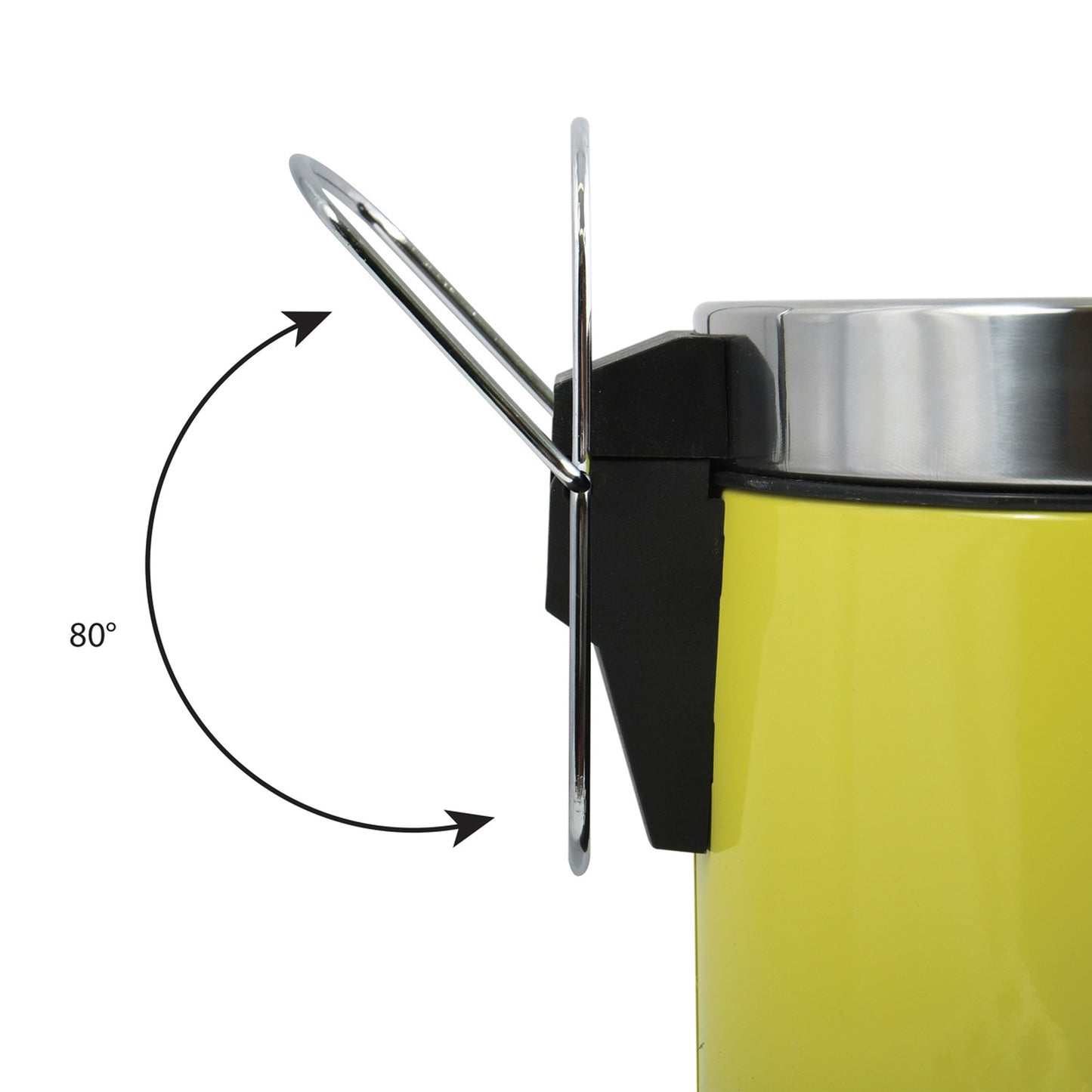 Cubo Pedal Metalico 3l Verde_4