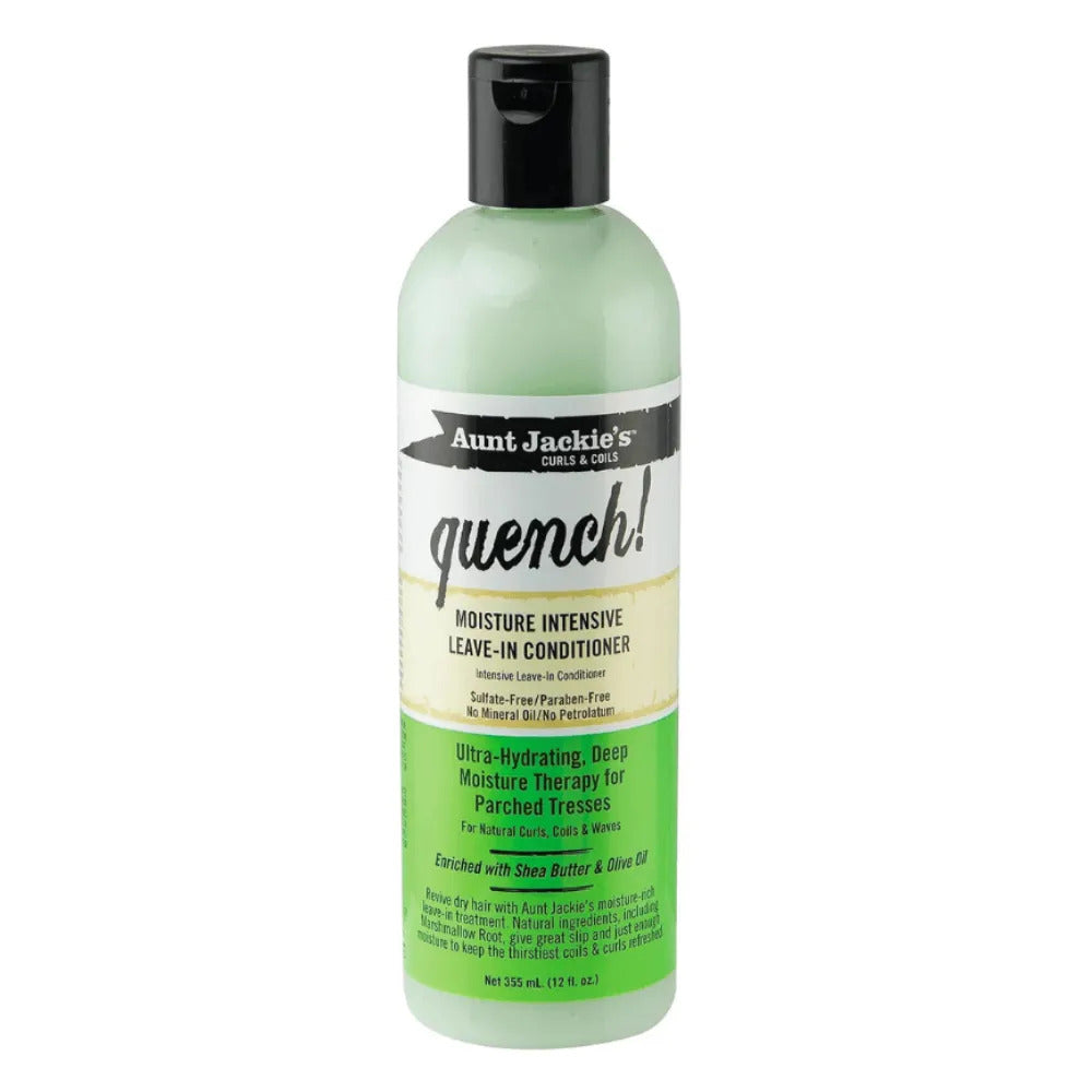 Leave-in Curls And Coils Quench Aunt Jackie's 355ml_0