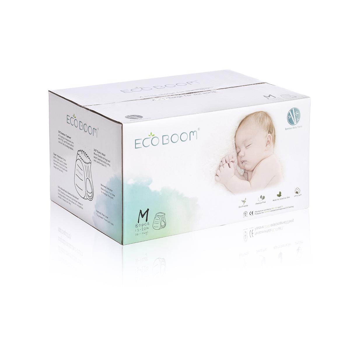 Calças de Bambu Ecoboom M 80 unidades