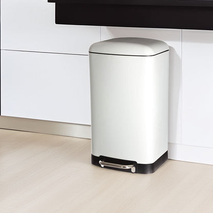 Wellhome Cubo Ariane Metal Blanco 30l_2