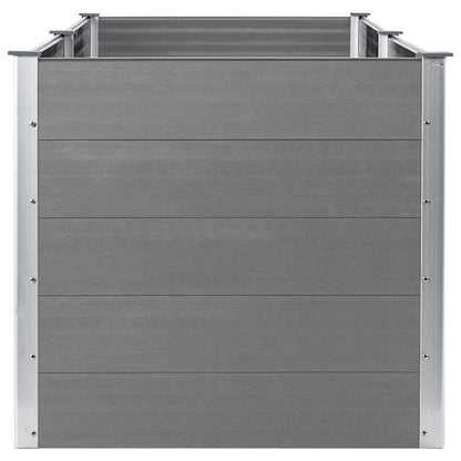Arriate De Wpc Gris 250x100x91 Cm_4