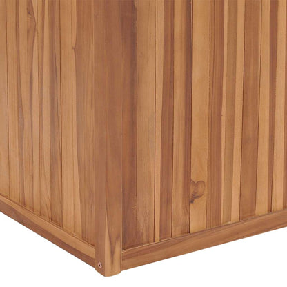Arriate Elevado Madera Maciza De Teca 100x50x70 Cm_5