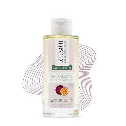 Aceite De Maracuyá Bio 100% Puro Aftersun y Calmante KUMUI 100ml_0