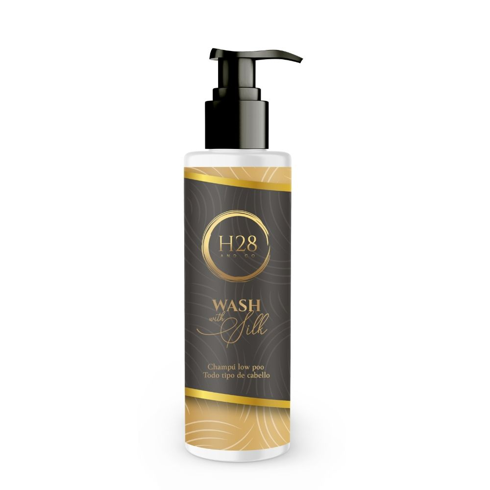 H28 And Co Champú Low Poo Wash With Silk 250ml_0