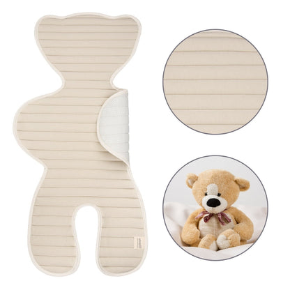 Colchoneta Unviersal Transpirable Para Silla De Coche Sand_1