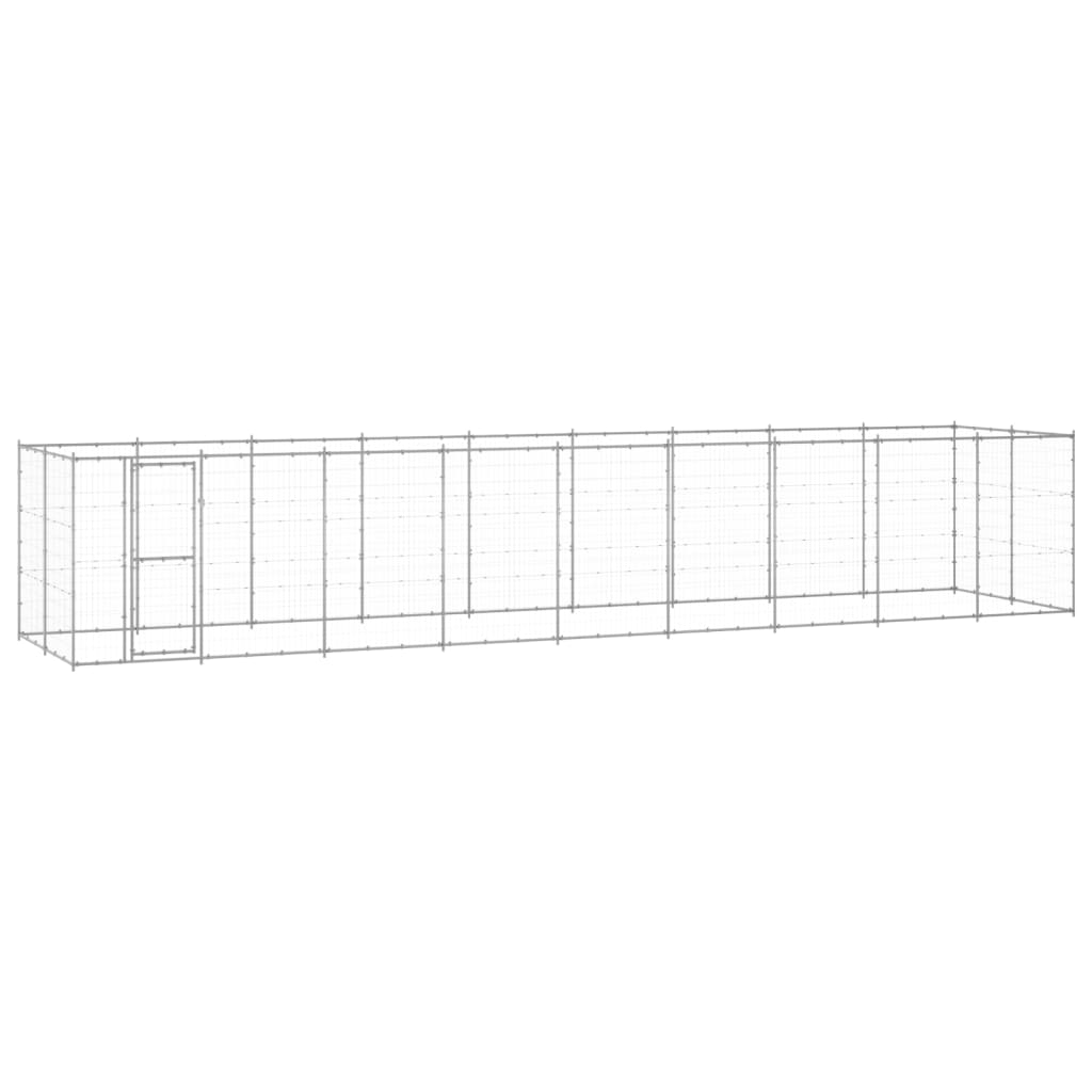 Perrera De Exterior De Acero Galvanizado 21,78 M²_1