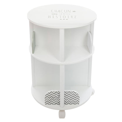 Well Home Librero Redondo Gris Infantil Ø40x59cm_4