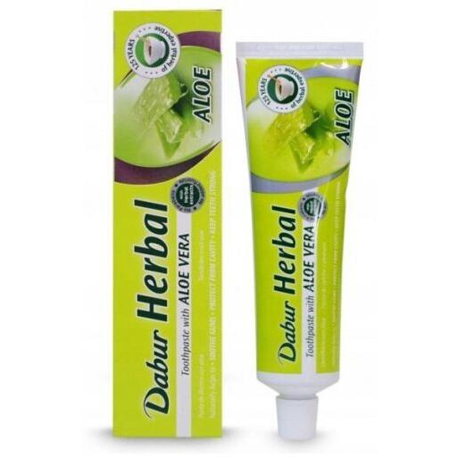 Pasta de dentes ayurvédica de aloé vera 100ml