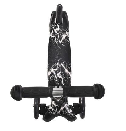 Patinete Infantil Con Luces En Las Ruedas Mini Black Flash_3