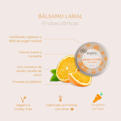Endro Bálsamo Labial Nutritivo - 15 ml