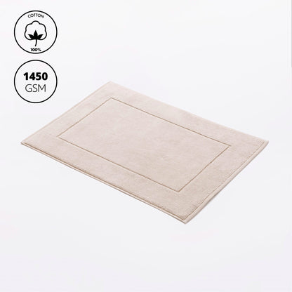 Alfombrilla De Baño 50x80cm 100% Algodón 1450gsm Crudo Scalpers Home_2