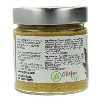 Paté de Legumes Algamar com Alga, Cenoura e Cúrcuma 180 g
