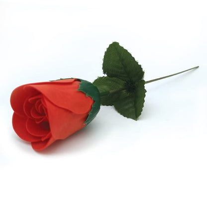3 Rosa Con Pétalos De Jabón Aromático Para Baño Relajante (roja) - Regalo Original Para Días Especiales - Aroma Atalcado_3