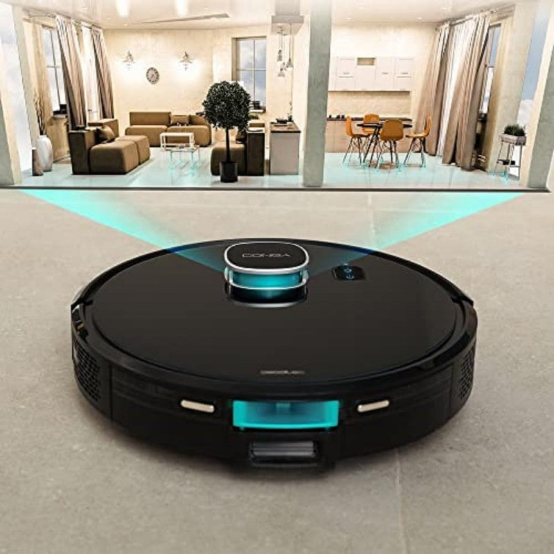 Cecotec Robot Aspirador Con Base De Autovaciado Conga 7290 Eternal Home Xtreme. Tecnología Láser, Potencia De Succión 3000 Pa. Cepillo Multifunción_3