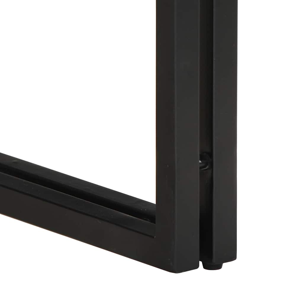 Mesa De Centro Multicolor 50x50x35 Cm Madera Maciza Reciclada_4