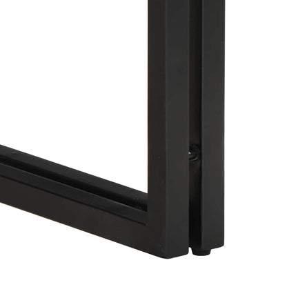 Mesa De Centro Multicolor 50x50x35 Cm Madera Maciza Reciclada_4