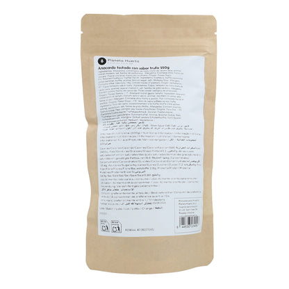 Planeta Huerto 250g de castanhas de caju torradas com sabor a trufa