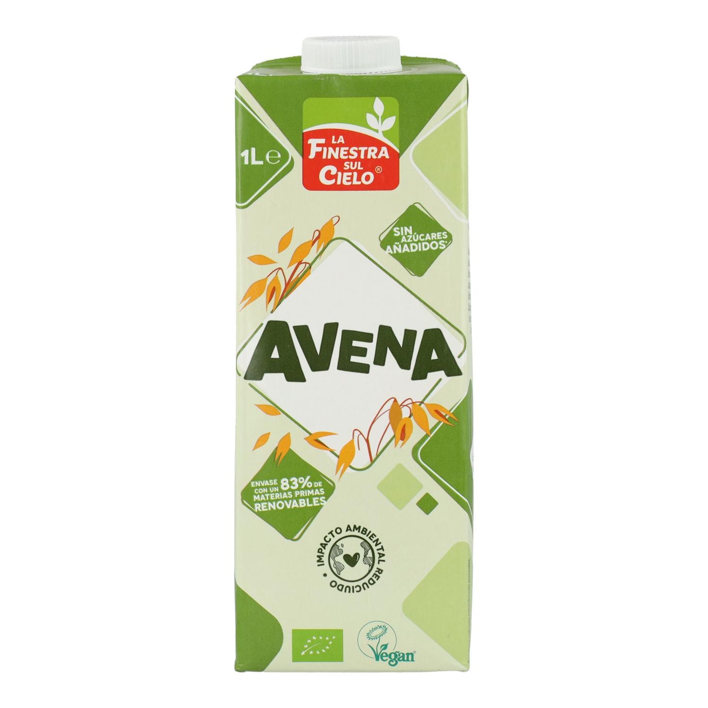 Pack 6 x Bebida de Aveia La Finestra Sul Cielo 1 L