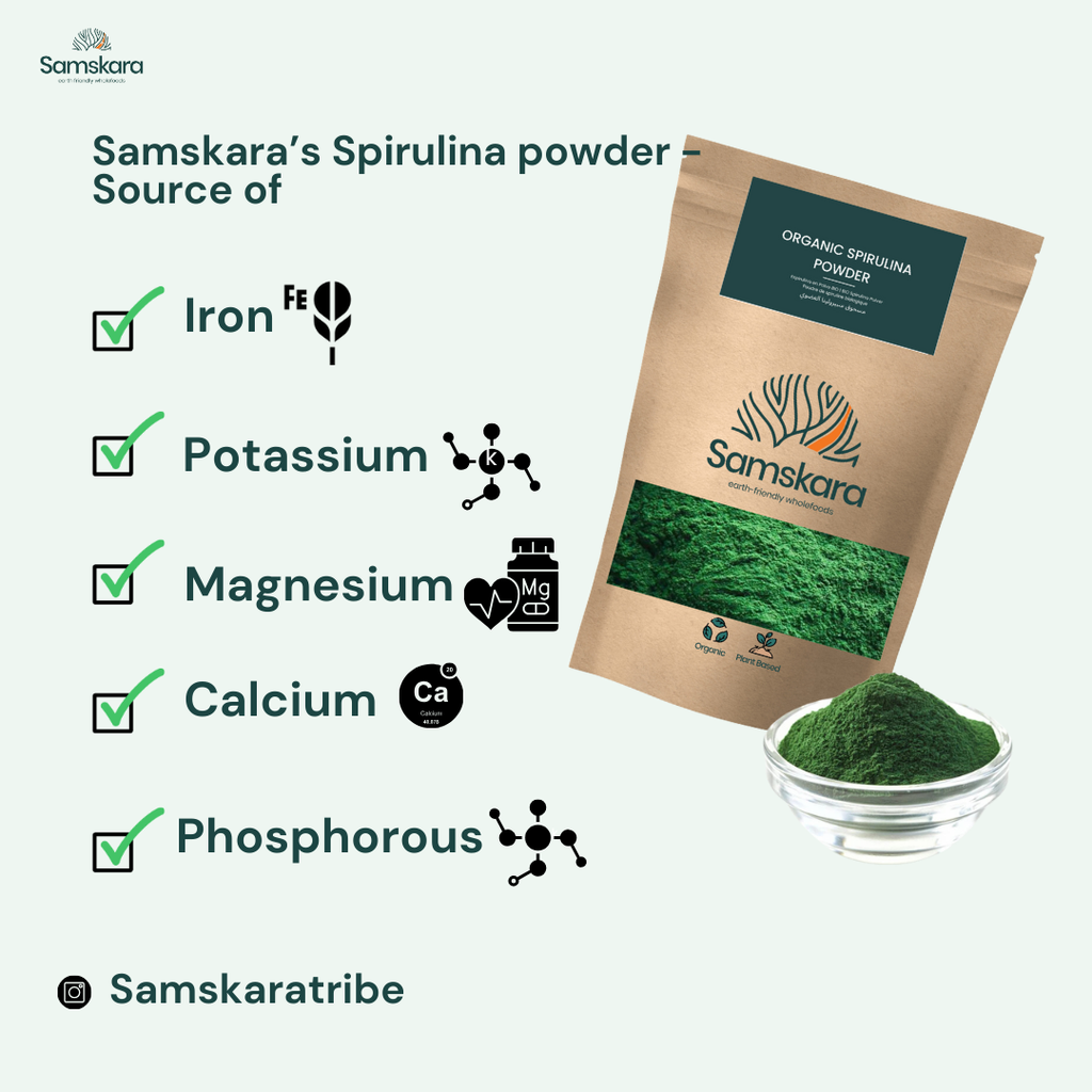 Espirulina En Polvo Bio - 500g | Superalimento Ecológico Vegano Para Batidos, Smoothies Y Zumos, Sin Azúcares Añadidos_5