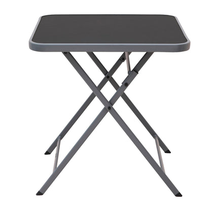 Mesa Plegable Cuadrada Emili Gris Oscuro 60x60x72cm 7house_0