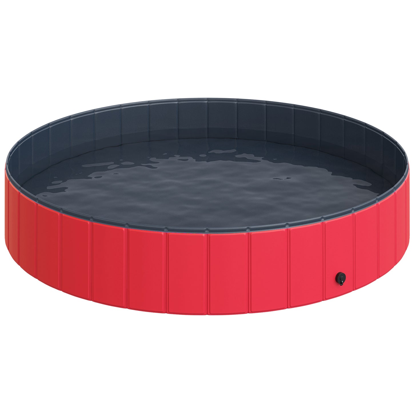 Pawhut Piscina Plegable Para Perros Gatos Bañera Portátil Antideslizante_1
