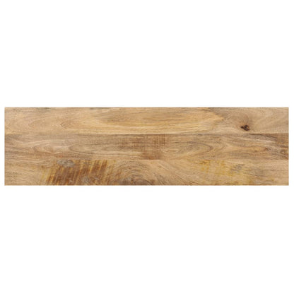 Mesa De Centro De Madera Maciza De Mango 90x30x40 Cm_2