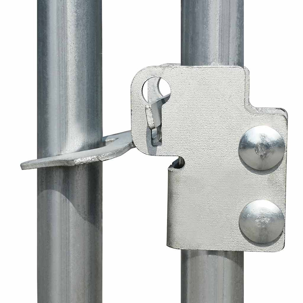 Vidaxl Jaula Gallinero De Exterior De Acero Galvanizado 2x2x1,92 M_3