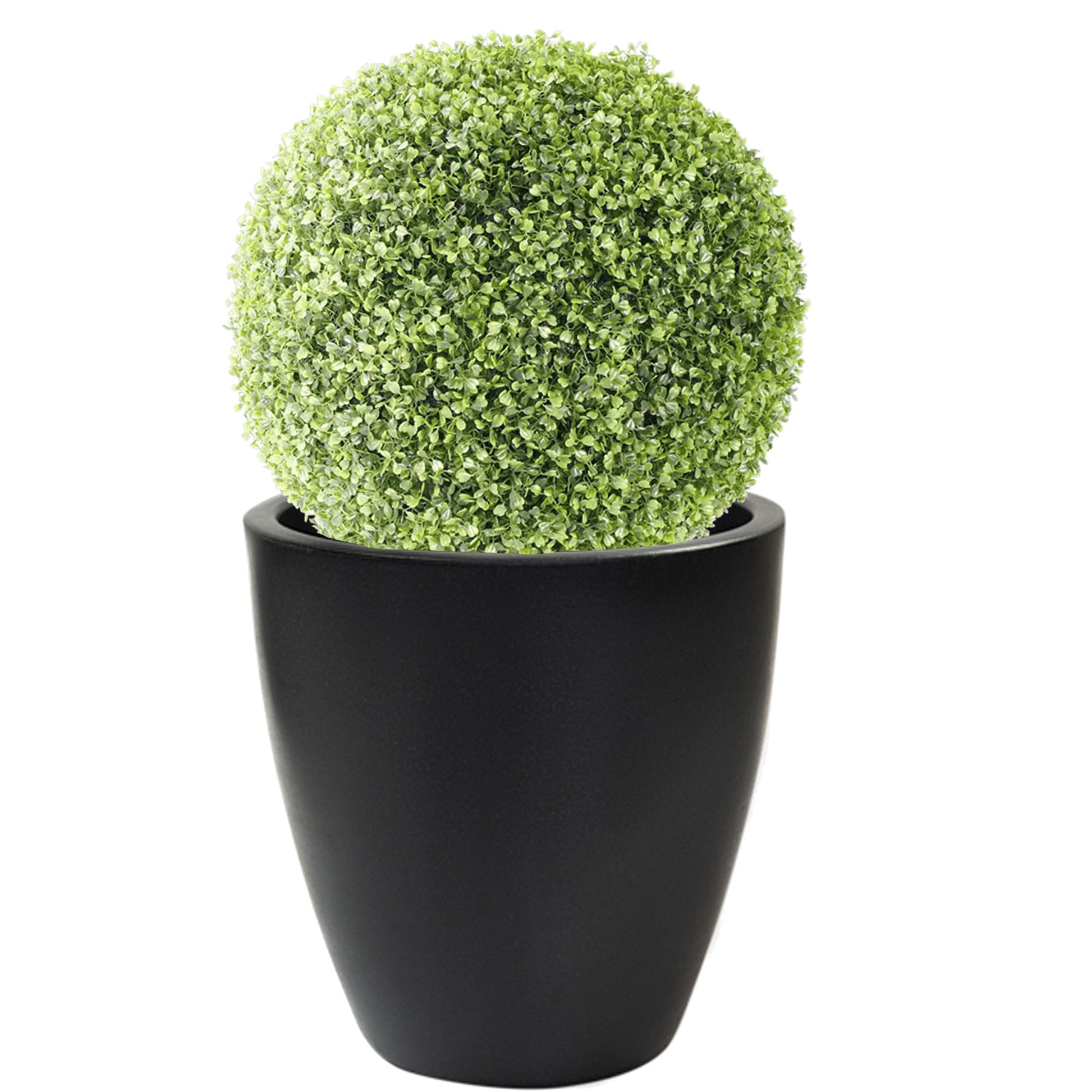 Macetero De Polietileno Por Rotomoldeo Color Antracita 40x40 Cm