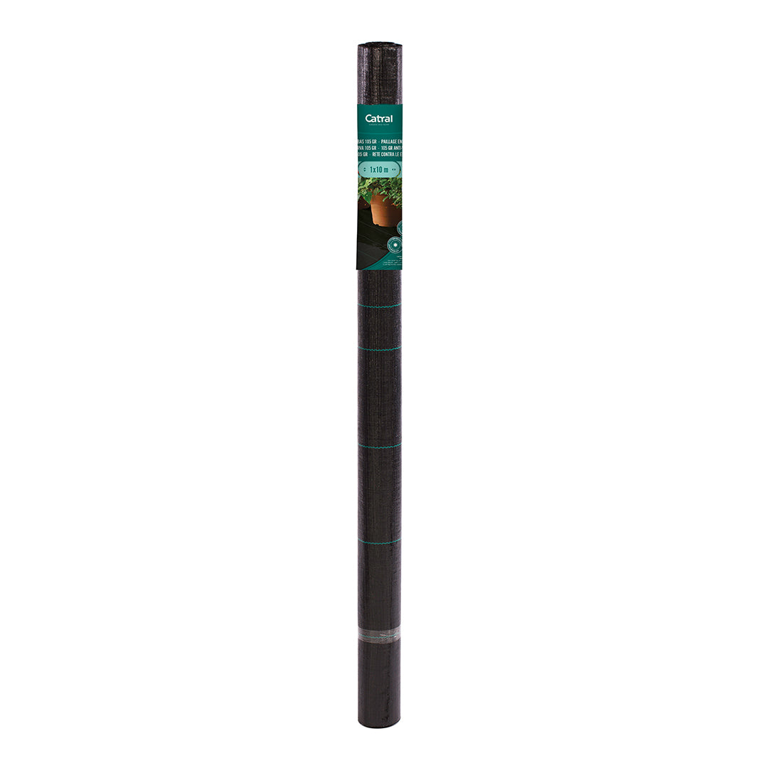 Malla Antihierbas 130 Gr Negra - Protección Efectiva Para Tu Jardín 2x100 M / Multicolor_2