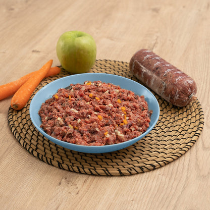 Comida Barf Para Perros. Menú Barf De Pavo Y Sardinas 7,5kg_1