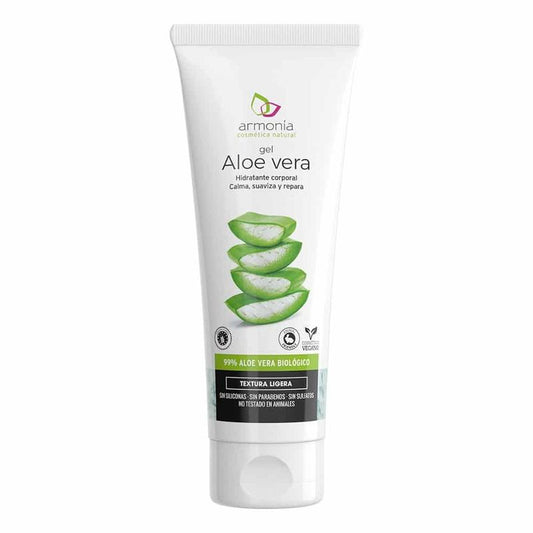 Gel de Aloé Vera Biológico 99% Puro BIO da Armonía Natural Cosmetics 200 ml