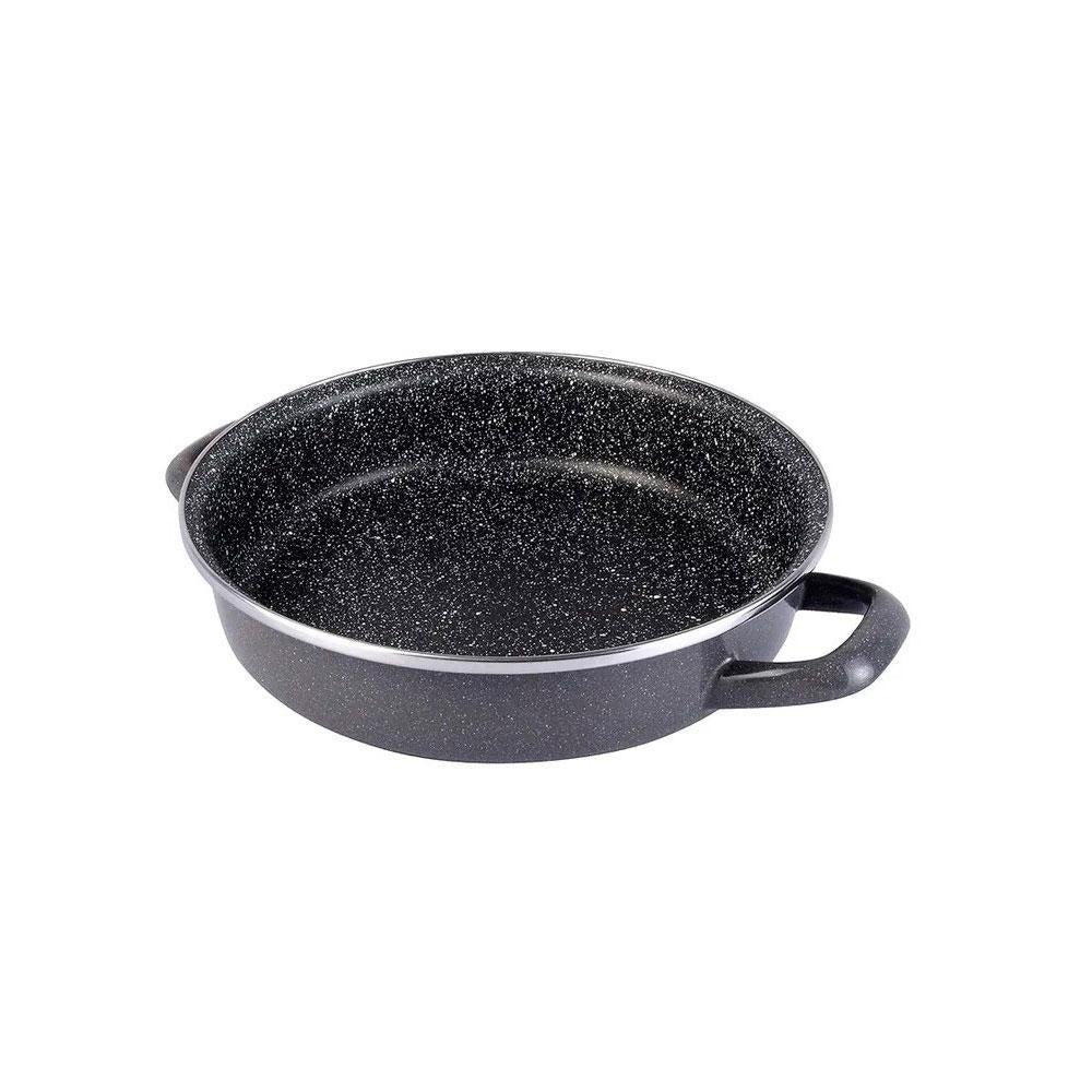 Magefesa K2 Gransasso Tartera 28, Acero Esmaltado Vitrificado, En Gris, Inducción Y Lavavajillas_1