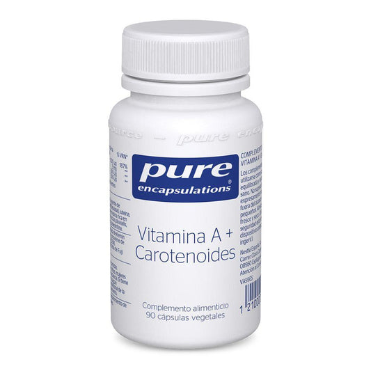 Vitamina A+ Carotenoides 90 cápsulas Pure Encapsulations