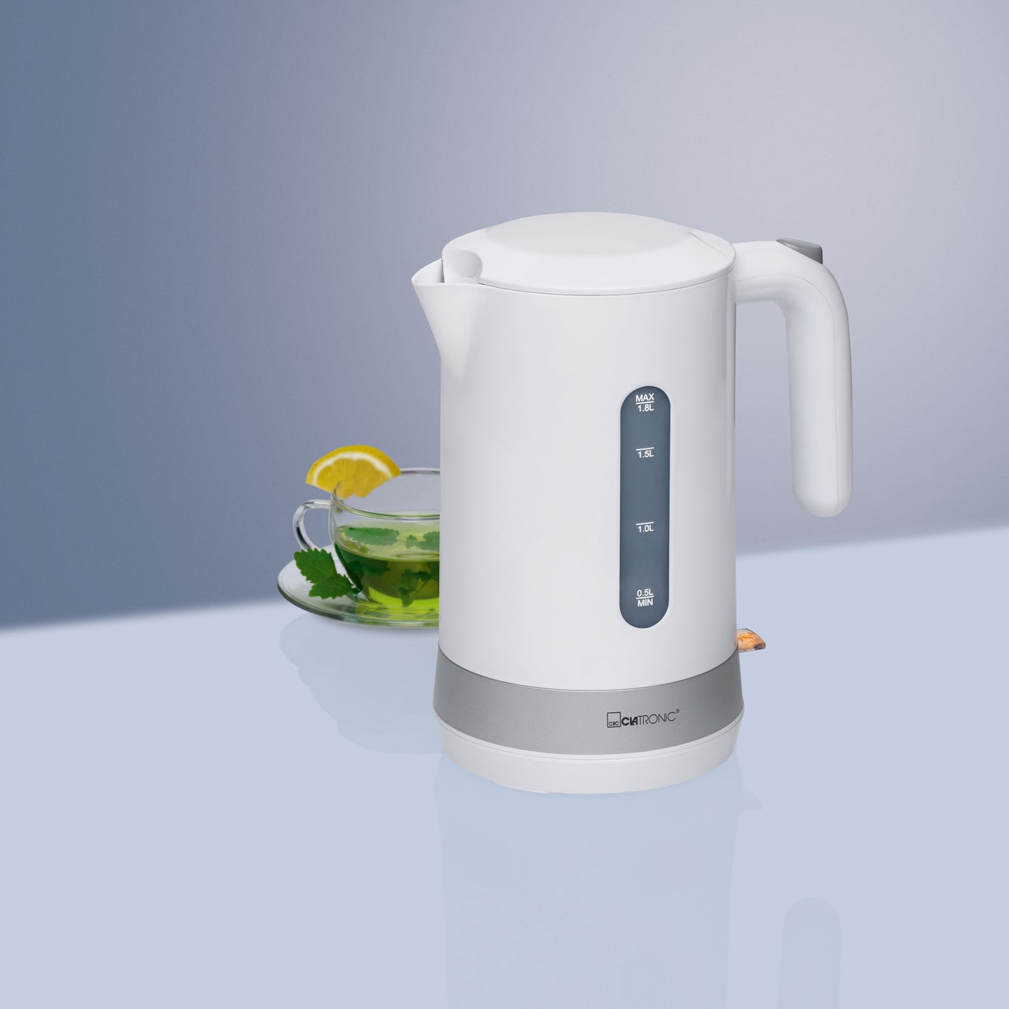 Hervidor Agua Eléctrico, 1,8 L, Sin Bpa, Resistencia Oculta, Inalámbrico, Apagado Automático Clatronic Wk 3452, 2200w_2
