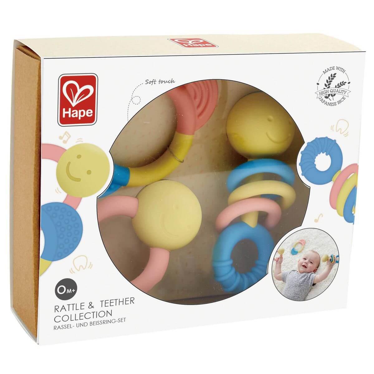 Set Anillo Dentición-sonajero 3pzas Infant Toys Hape_2