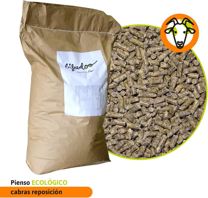 Pienso ECOLÓGICO para Cabras Reposición 20kg - Comida Natural, Saludable y Equillibrada para Cabras_1